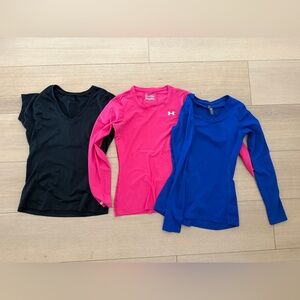 Like-new set of 3 women’s workout tops